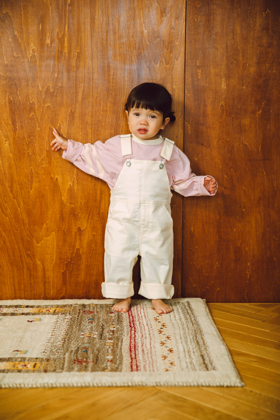≪restock≫ denim over all_ivory