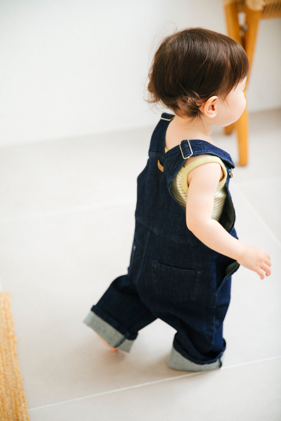 ≪new≫ denim over all_indigo