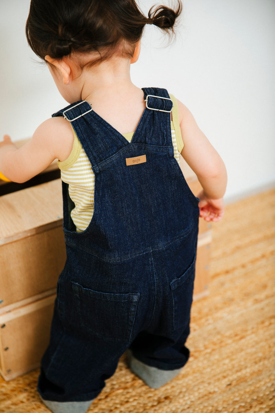 ≪new≫ denim over all_indigo