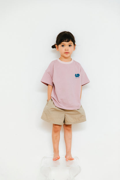 nylon shorts_beige