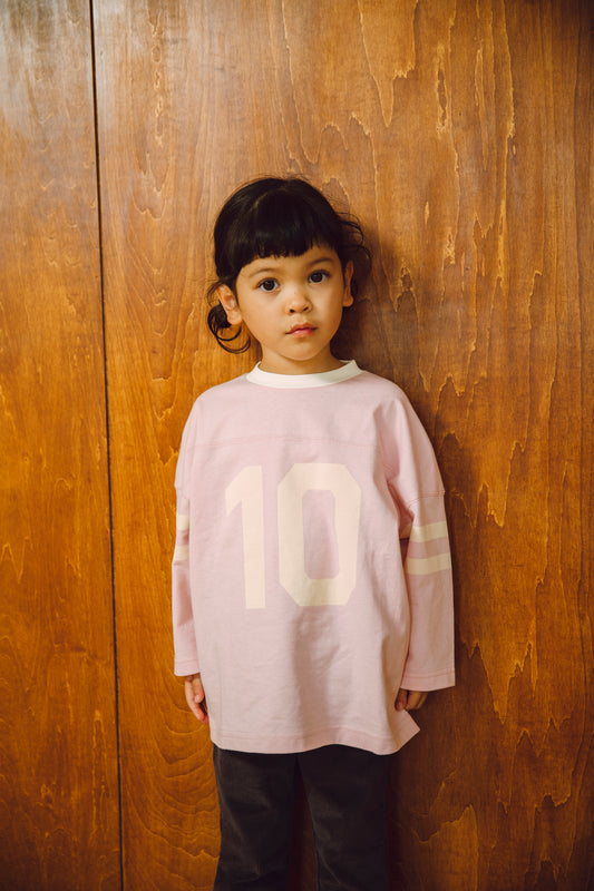 number long T-shirts_pink