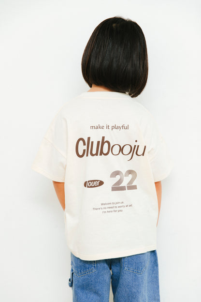 Club ooju s/s t-shirts_ivory