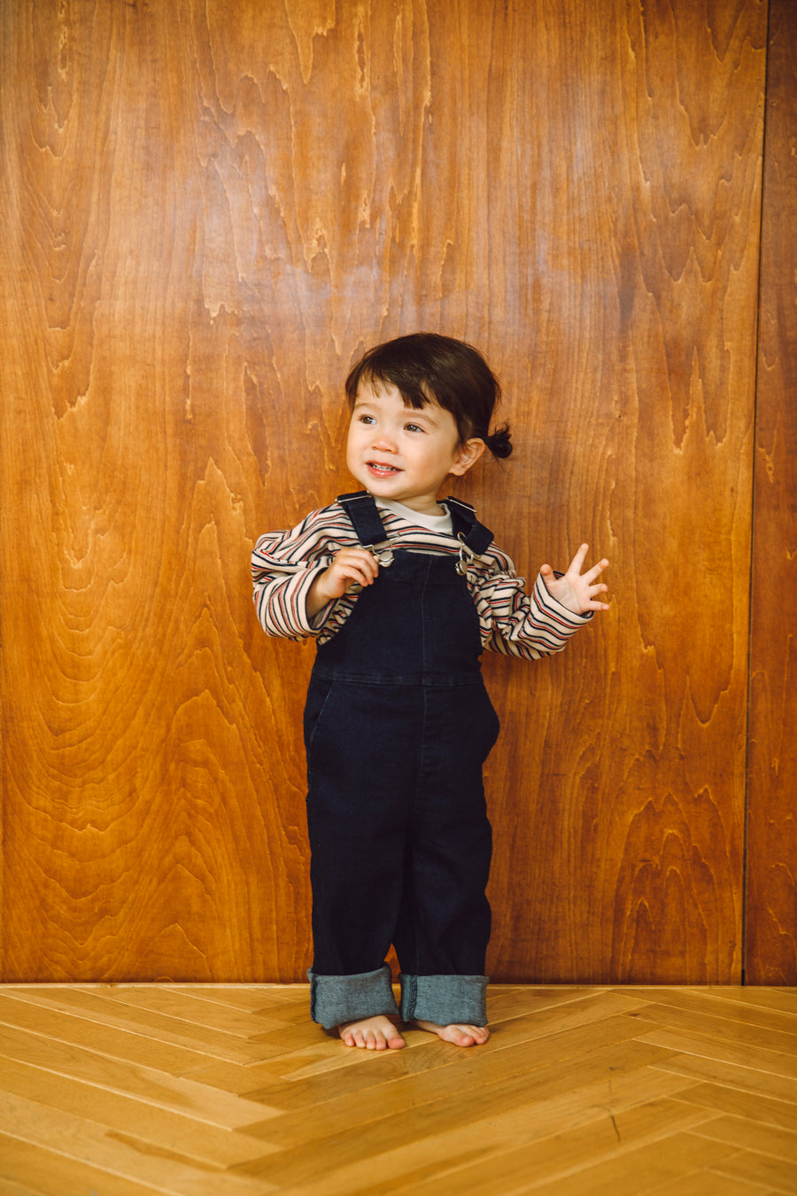≪new≫ denim over all_indigo
