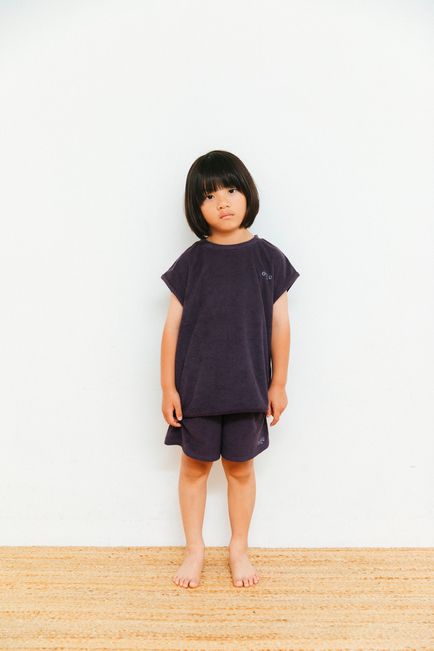 pile shorts_dark purple