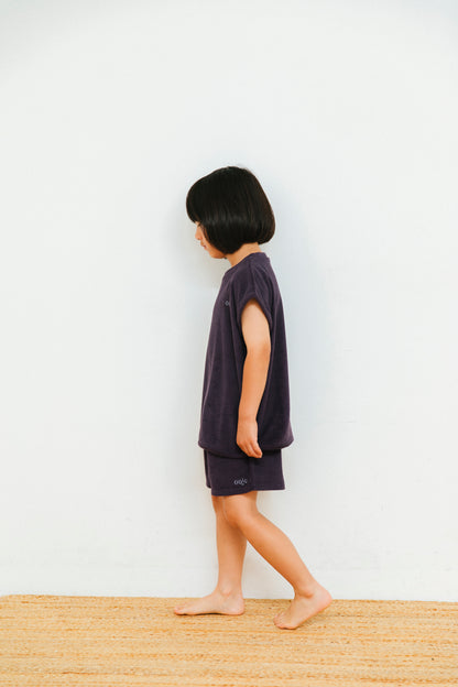 pile f/s t-shirts_dark purple