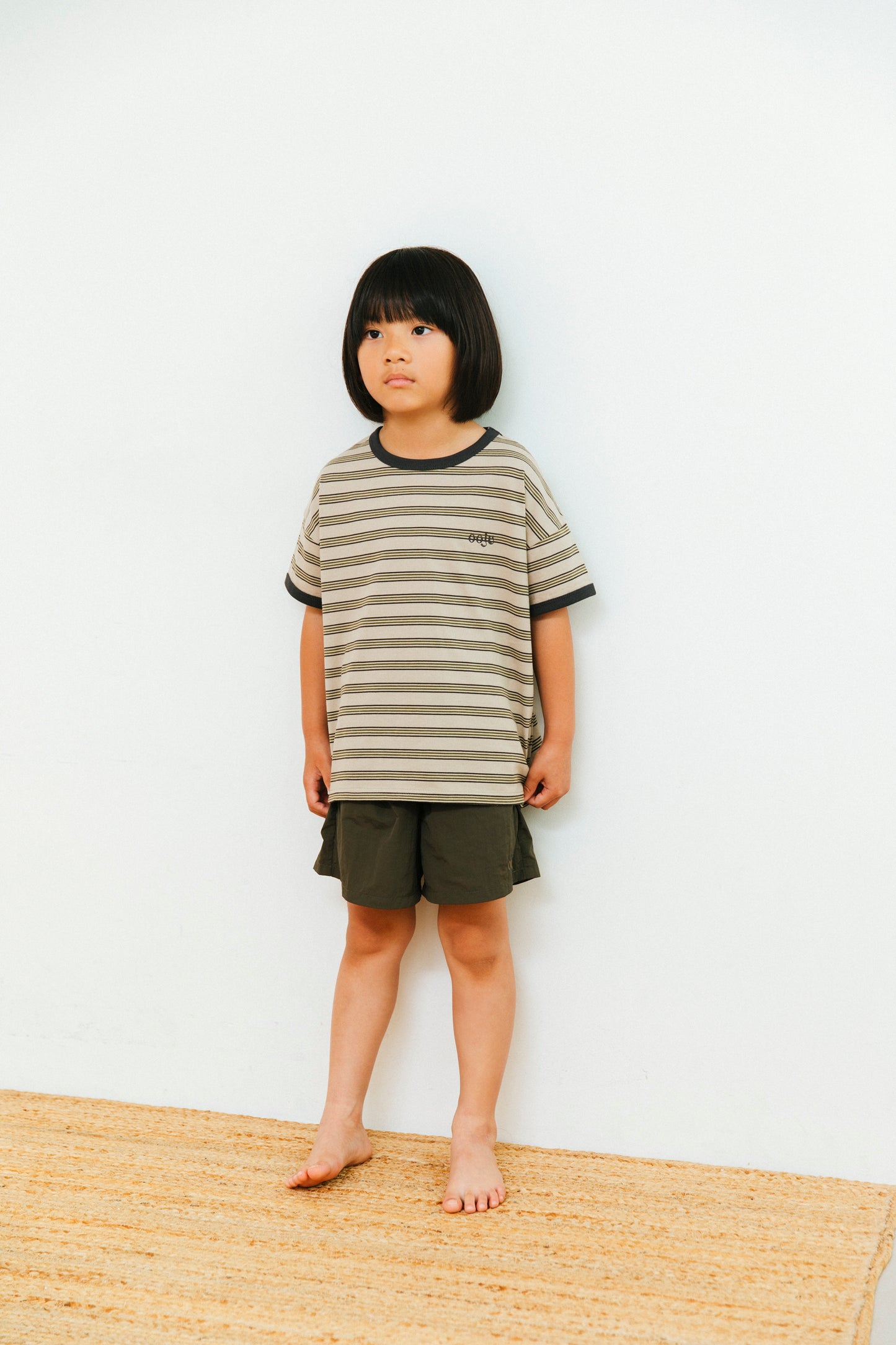 nylon shorts_khaki