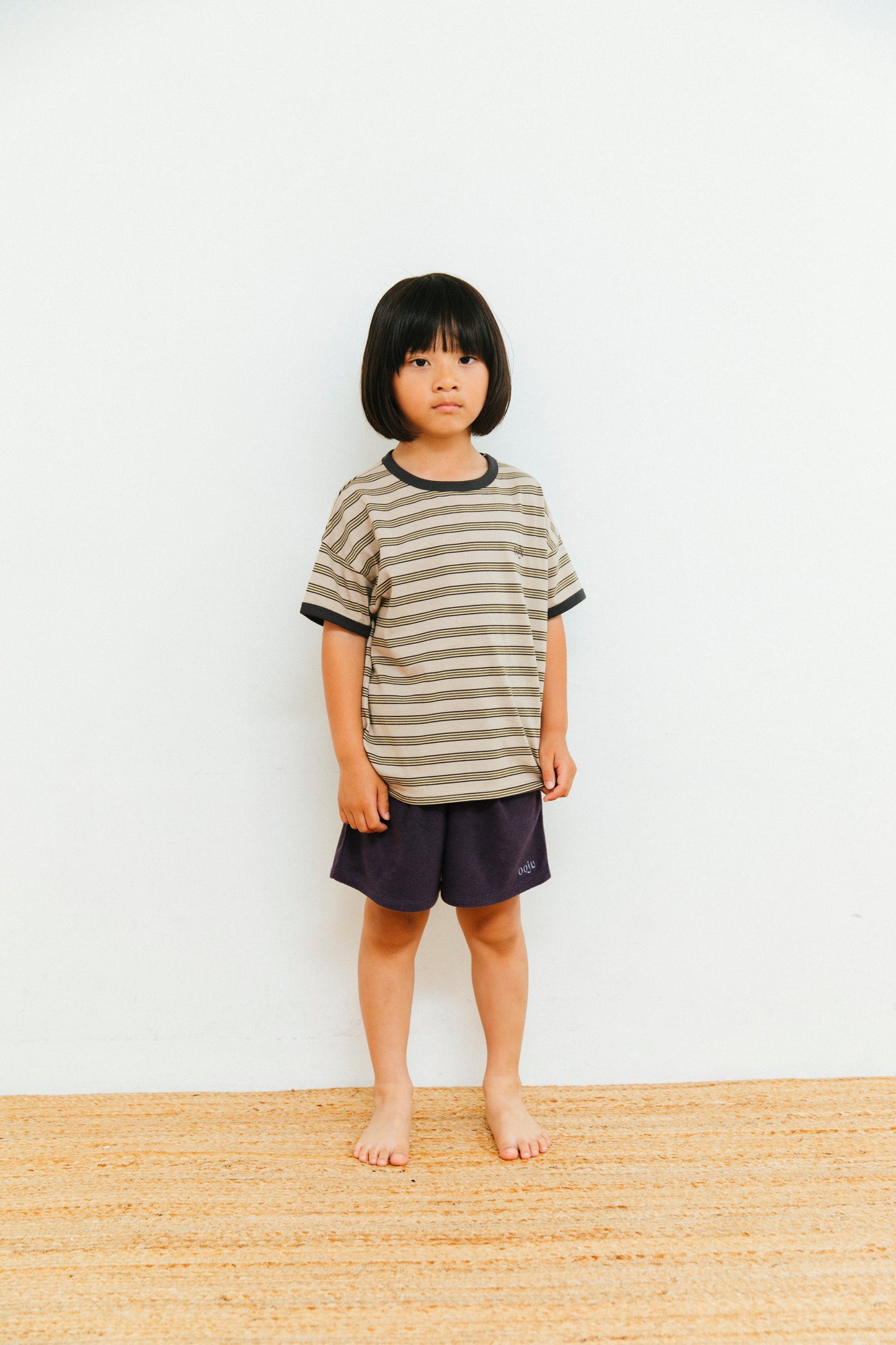 multi border ringer t-shirts_khaki