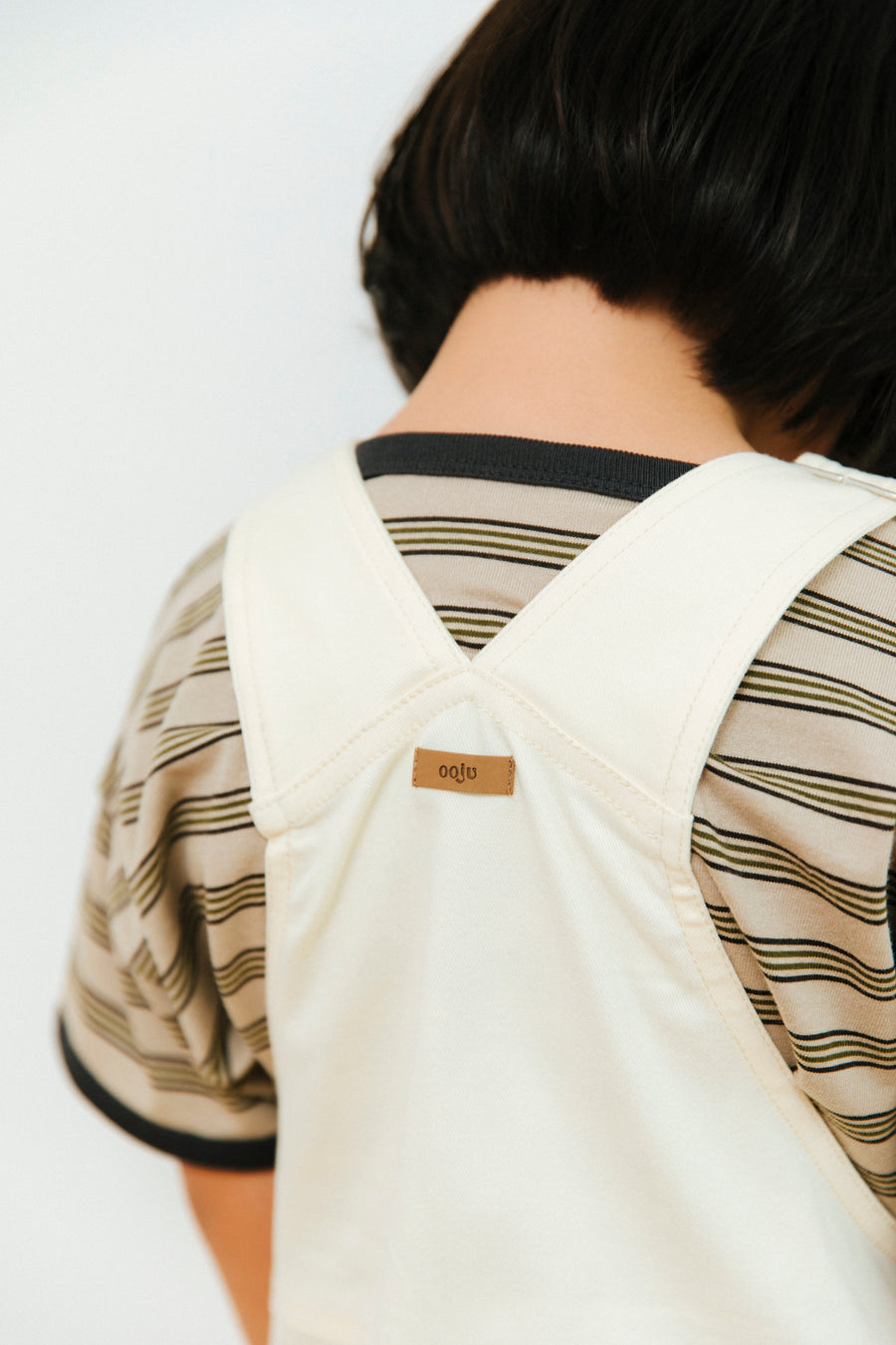 ≪restock≫ denim over all_ivory