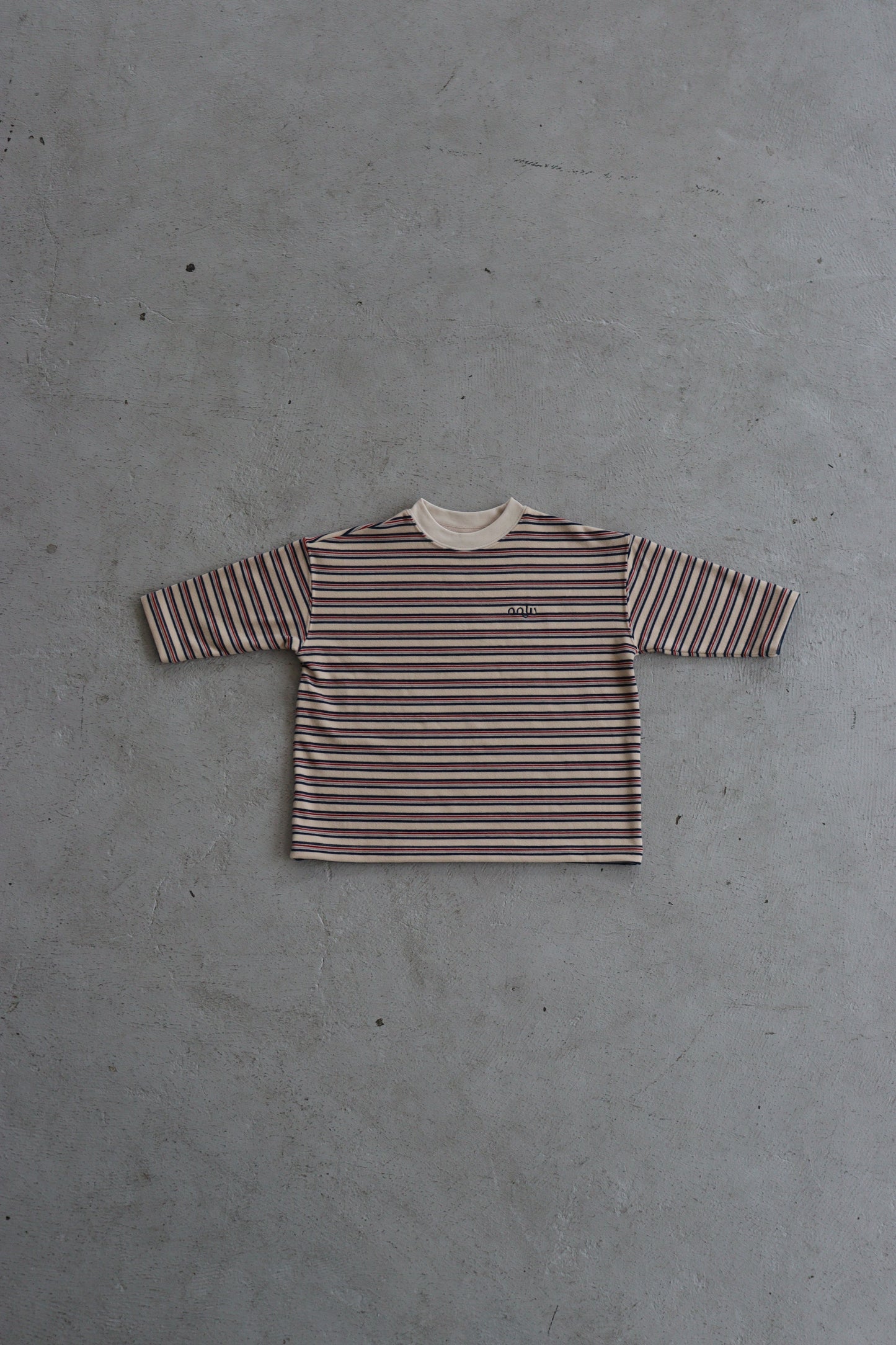 fleece border long t-shirts_ivory