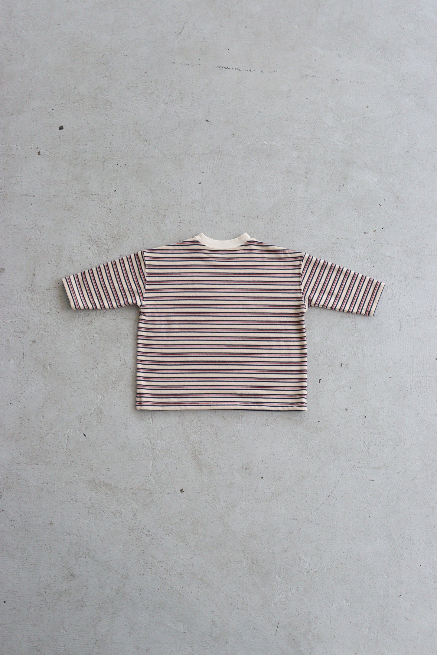 fleece border long t-shirts_ivory