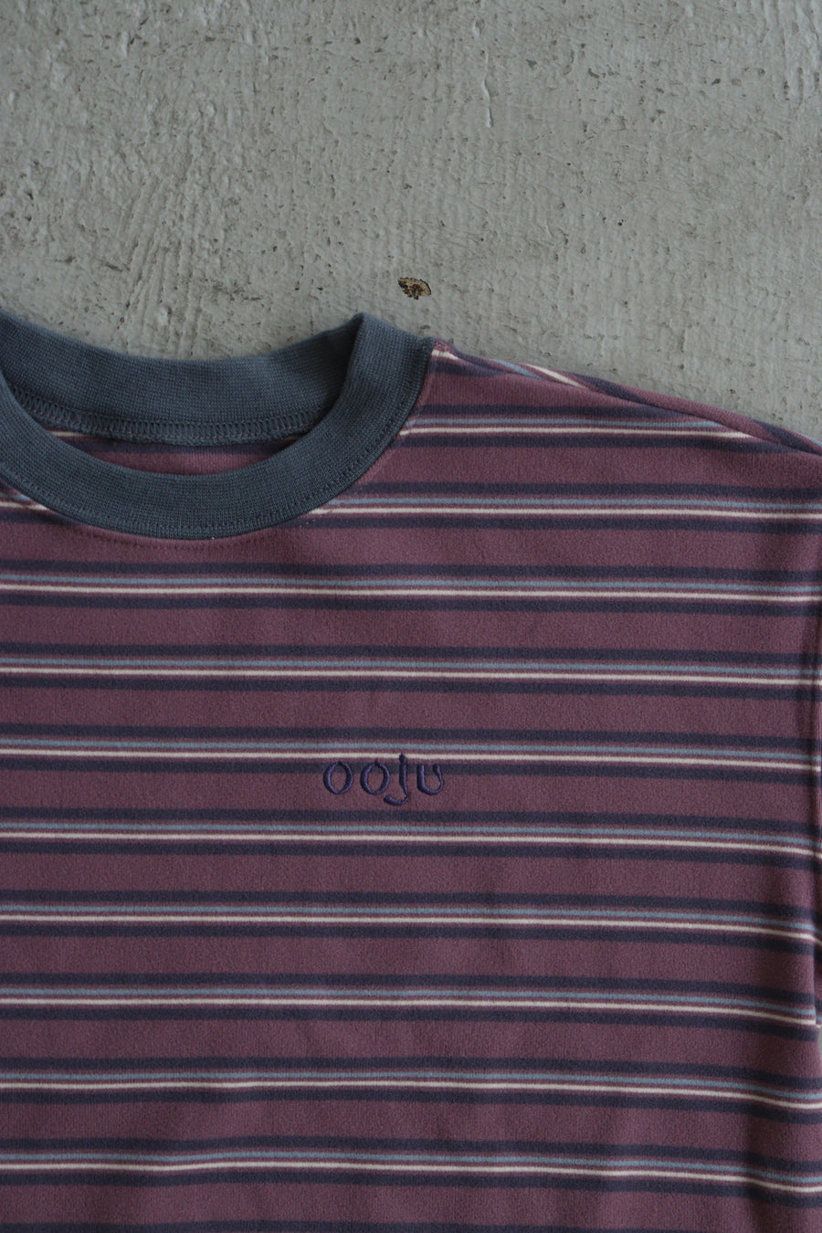 fleece border long t-shirts_lilac