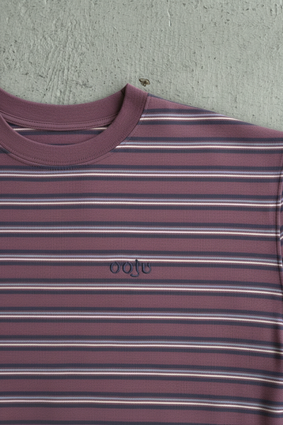 fleece border long t-shirts_lilac