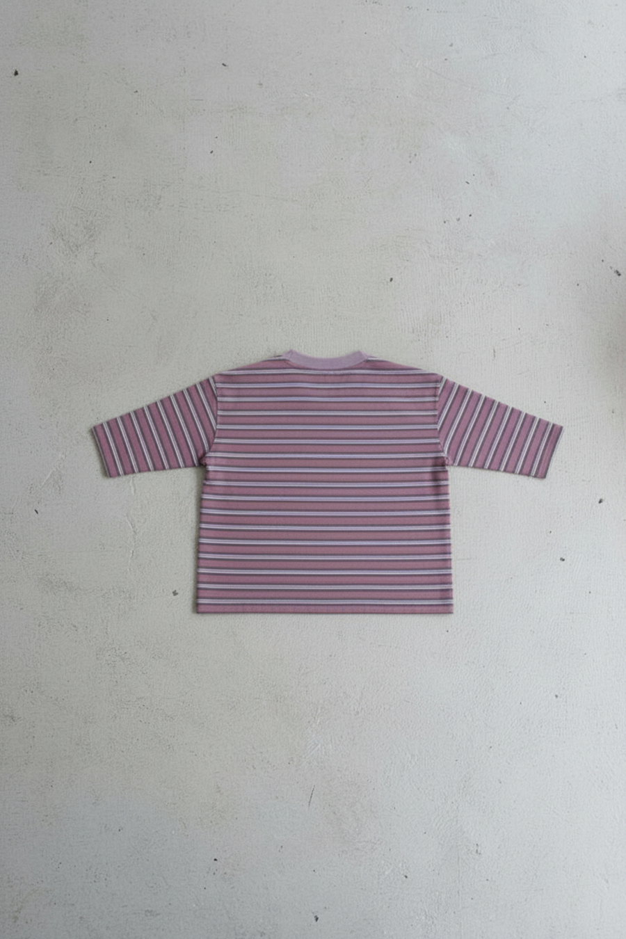 fleece border long t-shirts_lilac