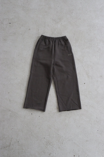 cutoff sweat pants_charcoal