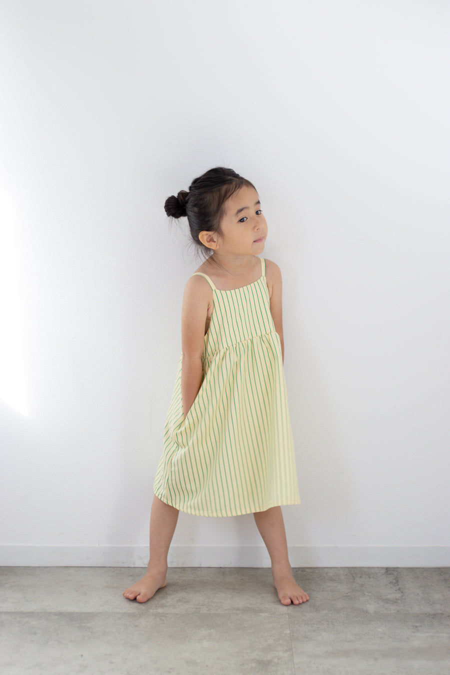 stripe camisole dress