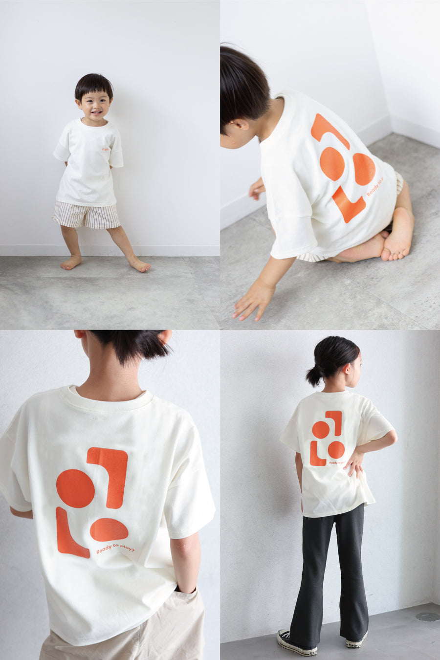 graphic back print T-shirts  《Japan made》