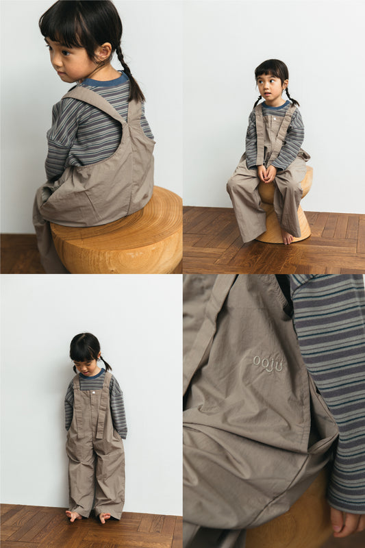 nylon salopetto_beige