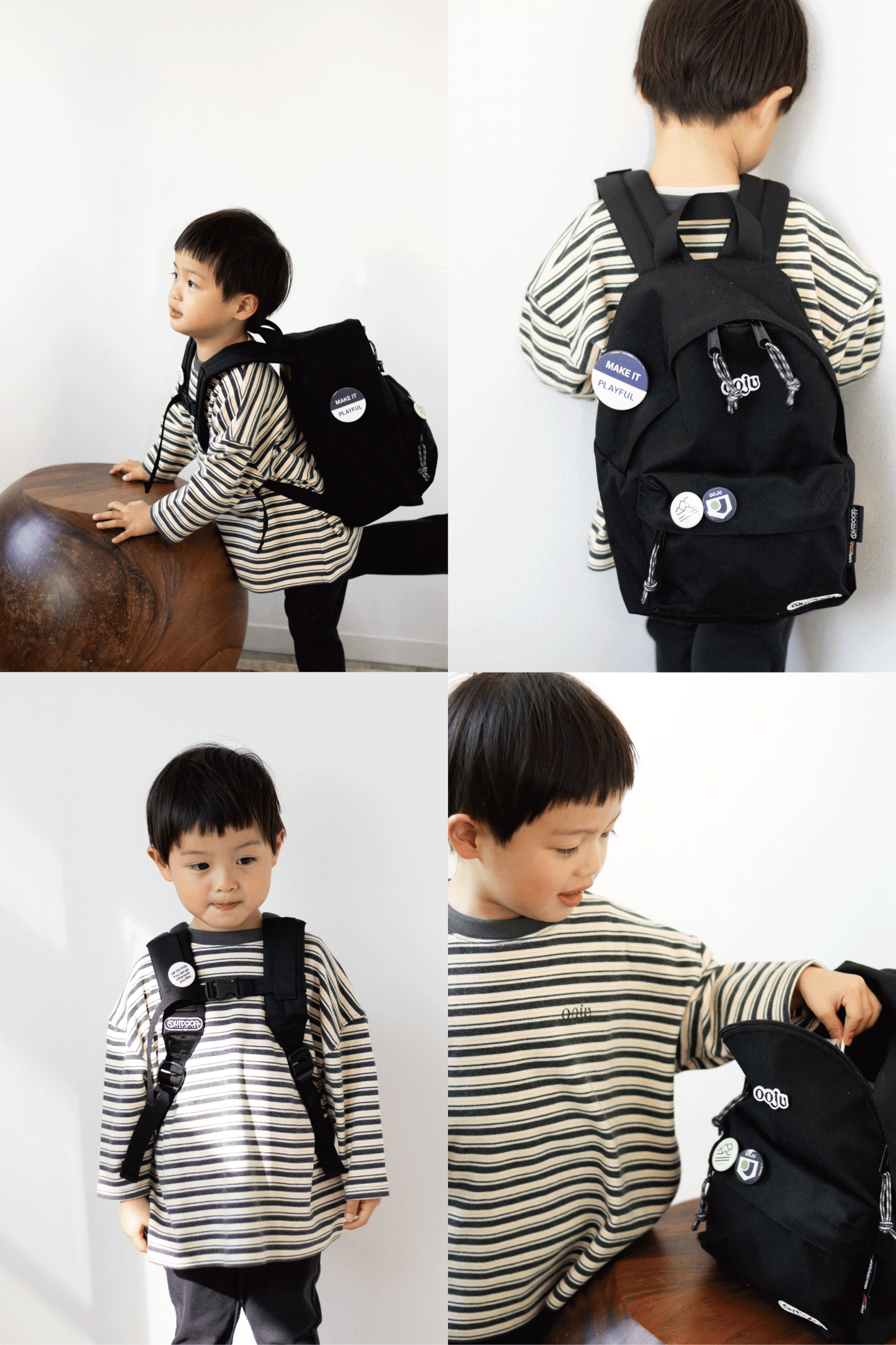 【OUTDOOR PRODUCTS x ooju】back pack_black