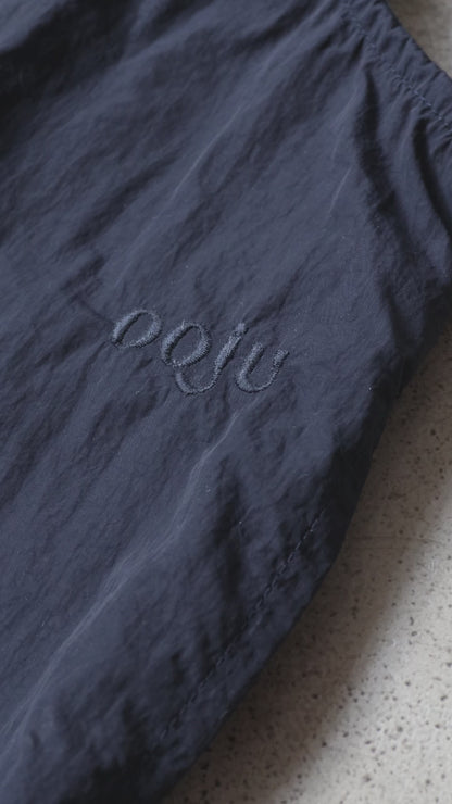 nylon salopette_navy