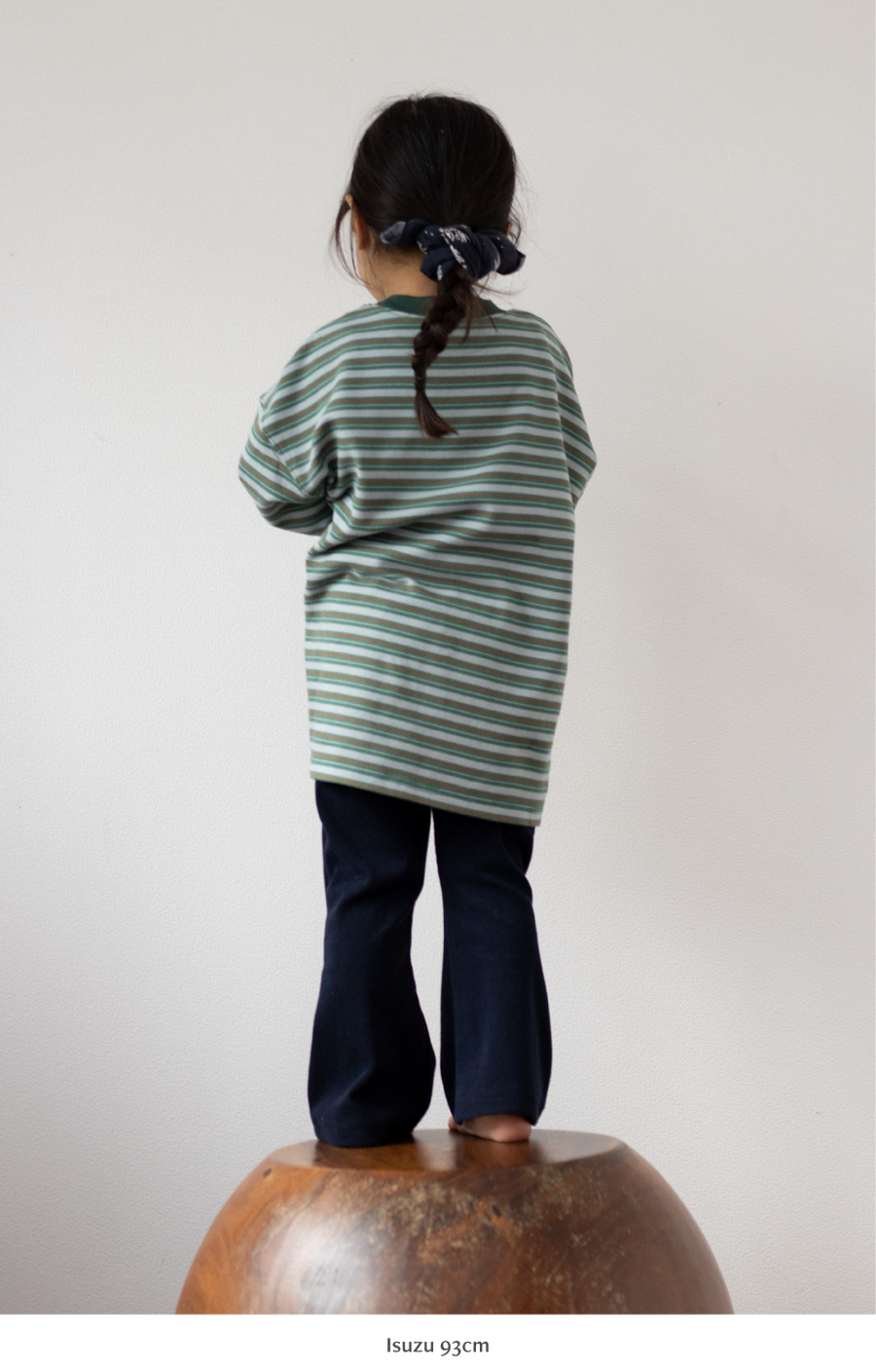 【予約商品- 1月上旬発送予定】fluffy rib pants_navy